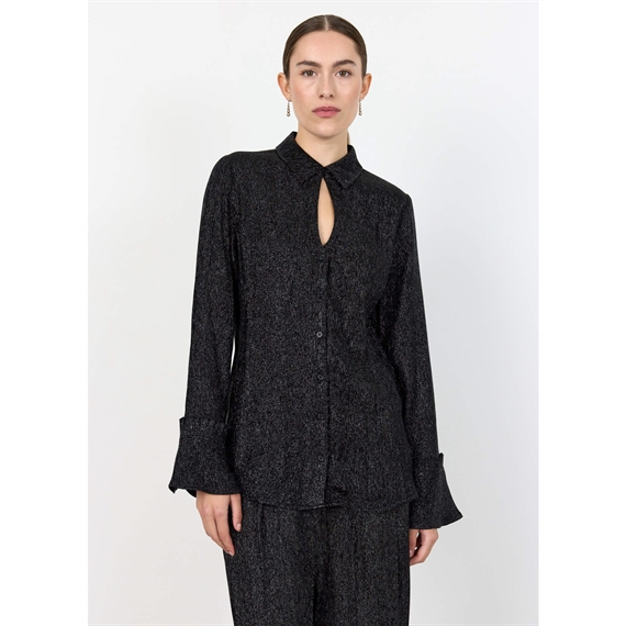 Levete Room LR-OTIS 3 Skjorte, Black Combi
